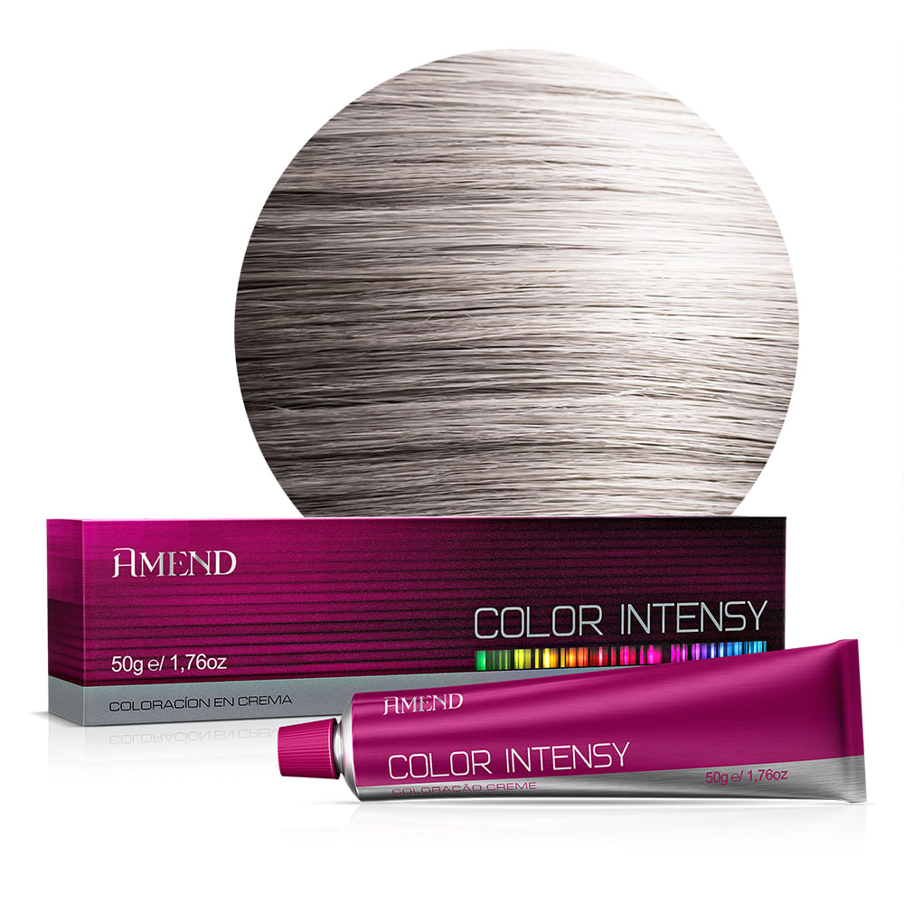 Coloracao 0 1 Cinza Intensificador Color Intensy Amend 50g Amend