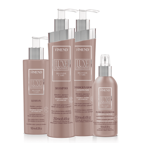 Kit-Amend-Luxe-Blonde-Care-Basic-4pc-II